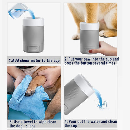 Pet Foot Washing Cup | Intelligent Automatic Paw Cleaner & Grooming Solution